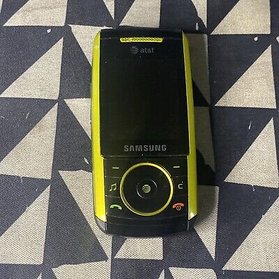 Samsung AT&T Cellular Slide Camera Phone - Not Tested