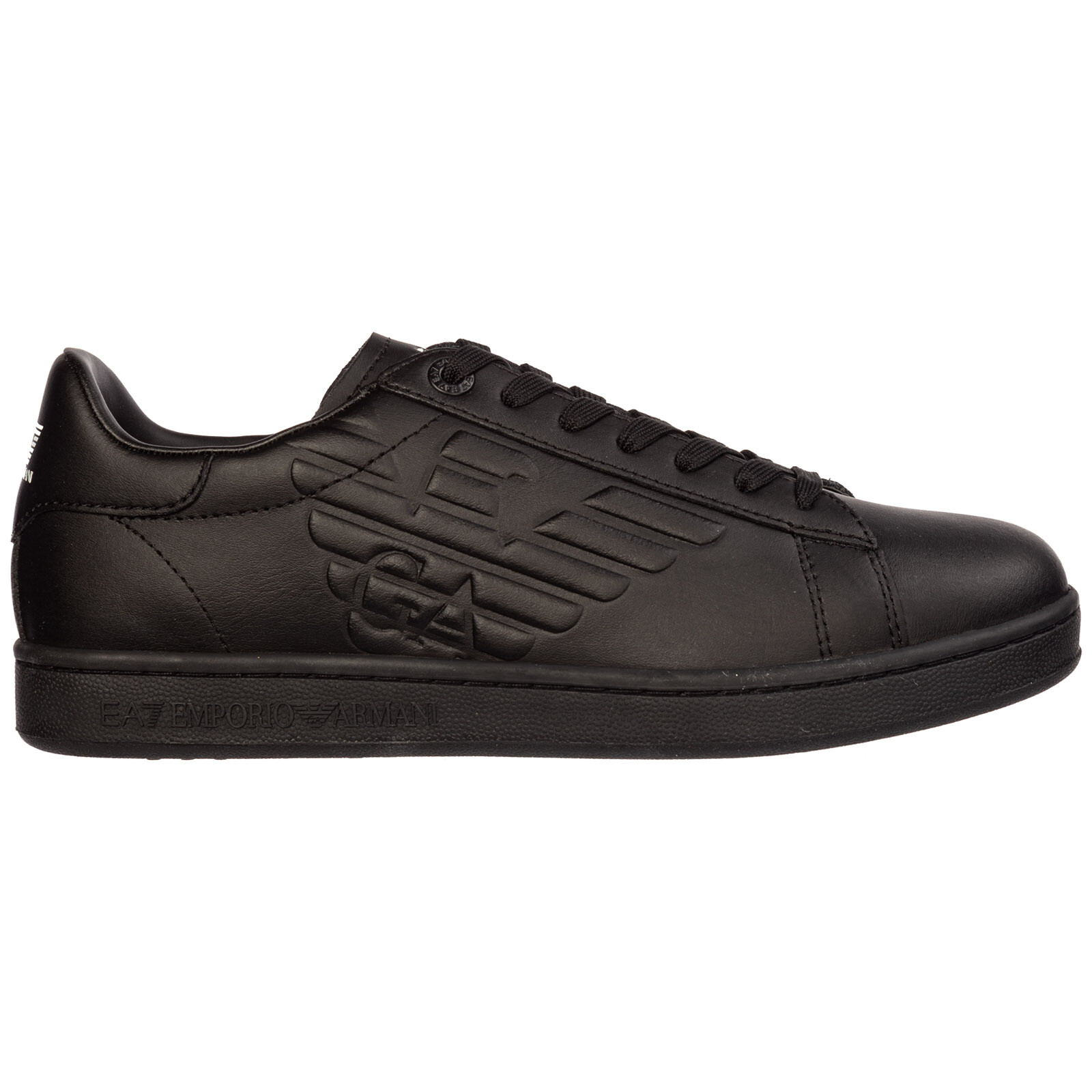 Emporio Armani EA7 sneakers uomo X8X001XCC51A083 nero pelle scarpe sportive | eBay