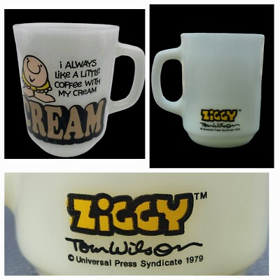 Ziggy Mug  I Like a Little Coffee with my CREAM  Cup *Crack*