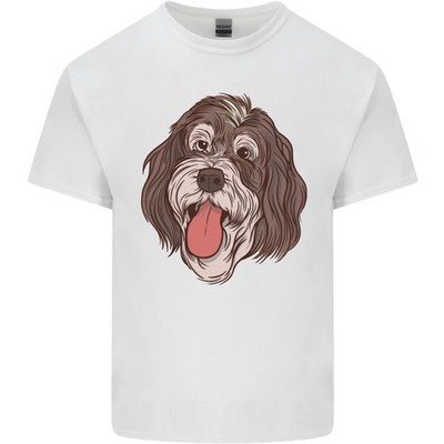 Bernedoodle Hund Herren Leichte Baumwolle T-Shirt