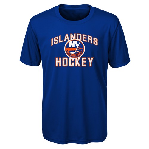 Футболка NHL Youth Boys New York Islanders Quick Net Performance с надписью Outerstuff