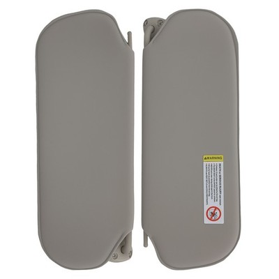 Beige Sun Visor Pair for Chevrolet Express GMC Savana 1999-2019 20883004