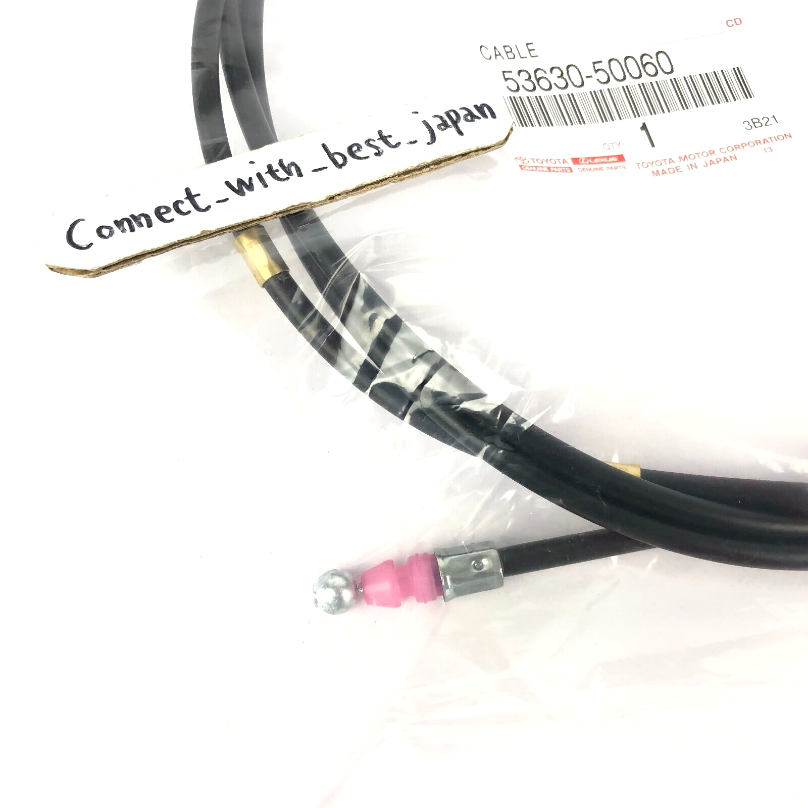 TOYOTA Genuine Hood Latch Release Cable Assy 2001-2006 LS430 LEXUS