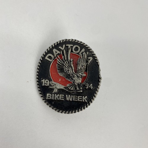 RARE 1994 Daytona '94 Bike Week Motorcycle Bike Pin with Eagle 1.5 x 1.75"
