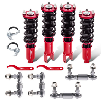Coilovers Suspension Lowering Kit & Sway Bar End Links For Honda Civic 1996-2000