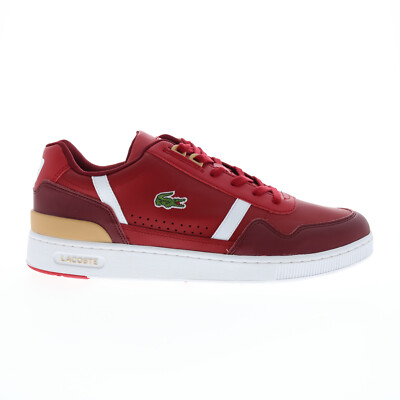 

Lacoste T-Clip 222 11 7-44SMA011317K Мужские красные кроссовки Lifestyle Обувь, Красный, Lacoste T-Clip 222 11