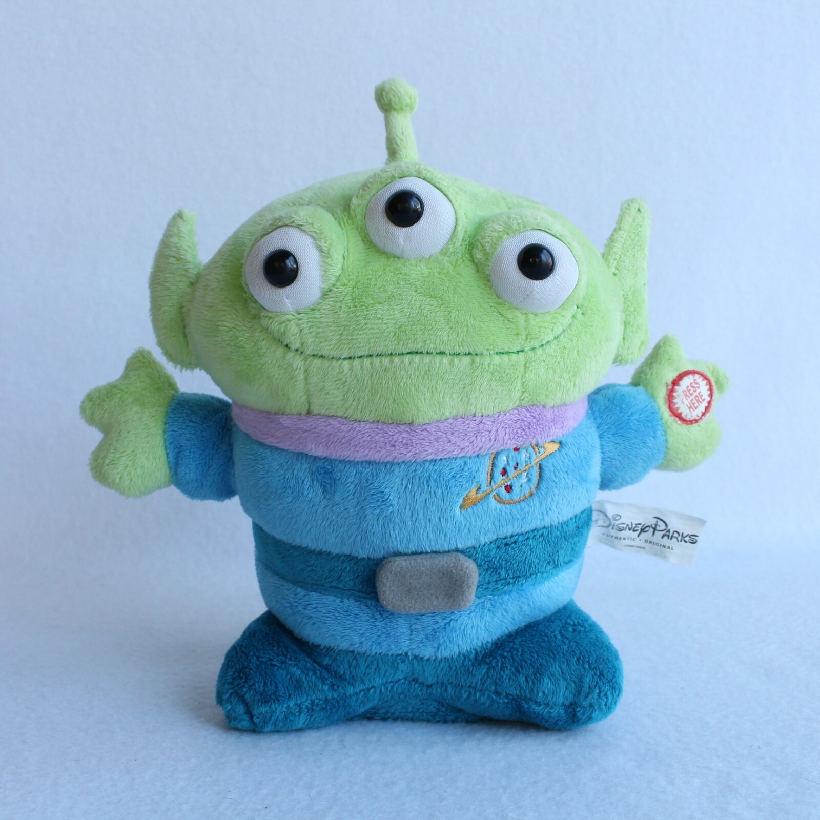 アメリカ限定！【Disney】映画『Toy Story』エイリアン フーディ Disneyland Toy Story ALIEN plush 9