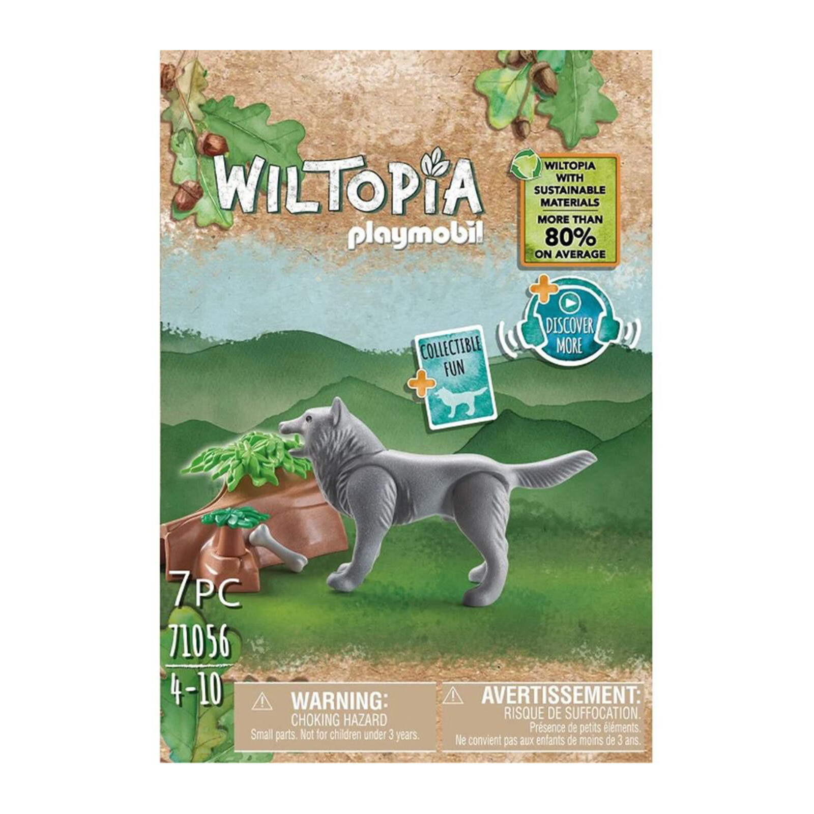 Игровой набор Playmobil Wiltopia Wolf Building Set 71056 НОВЫЙ В НАЛИЧИИ