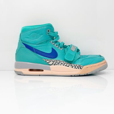 

Nike Boys Air Jordan Legacy 312 AT4040-348 Синие баскетбольные кроссовки Sz 6Y, Синий, Air Jordan Legacy 312