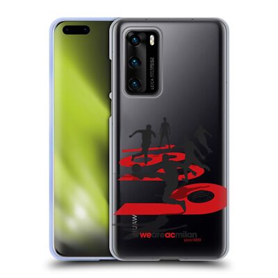 OFFICIAL AC MILAN TEENS SOFT GEL CASE FOR HUAWEI PHONES 4