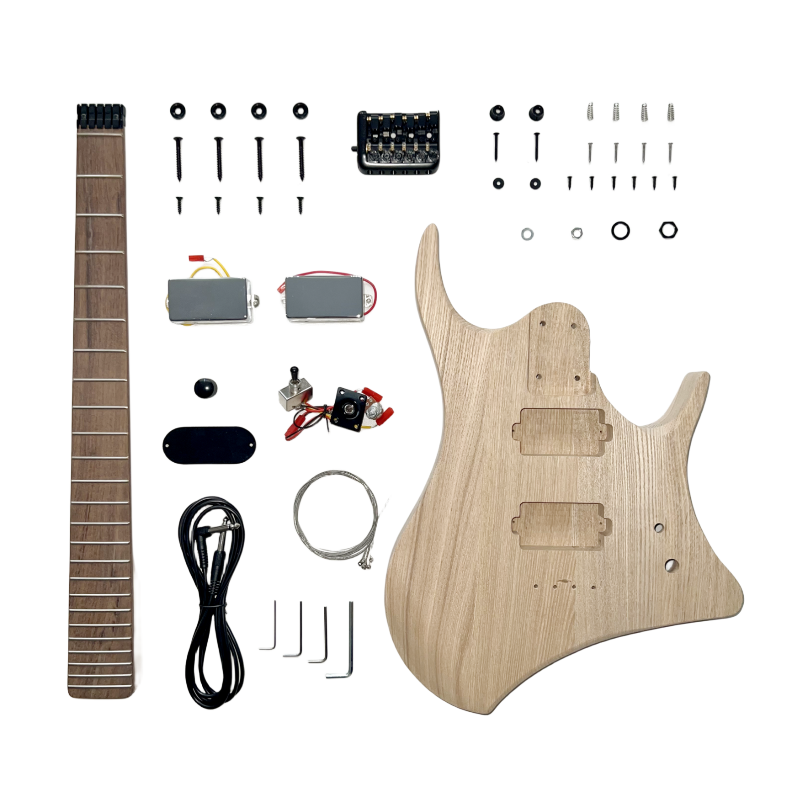 ヘッドレスギター DIY Amazon.com: Headless electric guitar DIY kit with all parts