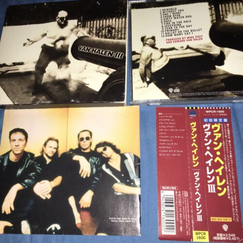 Van Halen 3 / Van Halen (CD, Japan edition WPCR-1600, +OBI, dust cover, booklet) Van Halen 3 / Van Halen (CD, Japan edition WPCR-1600, +OBI, dust cover, booklet)