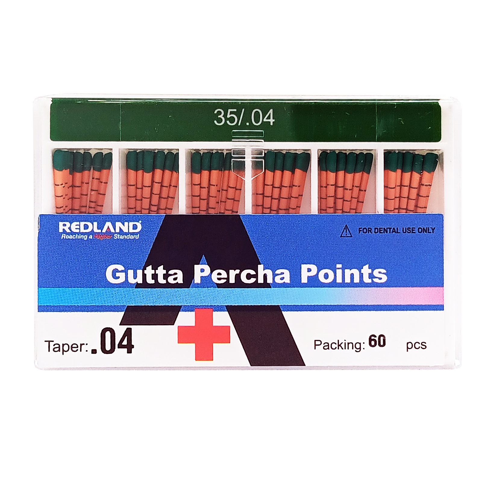 REDLAND MM Marked Endodontic Gutta Percha Point .02/.04/.06 Taper All Size 15-40
