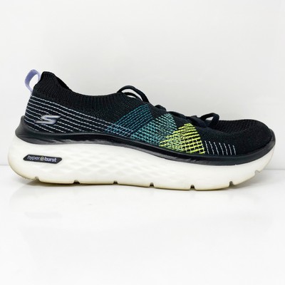 

Skechers Womens Go Walk Hyper Burst Knit 124576 Черная повседневная обувь Кроссовки 6.5, Черный, Go Walk Hyper Burst Knit