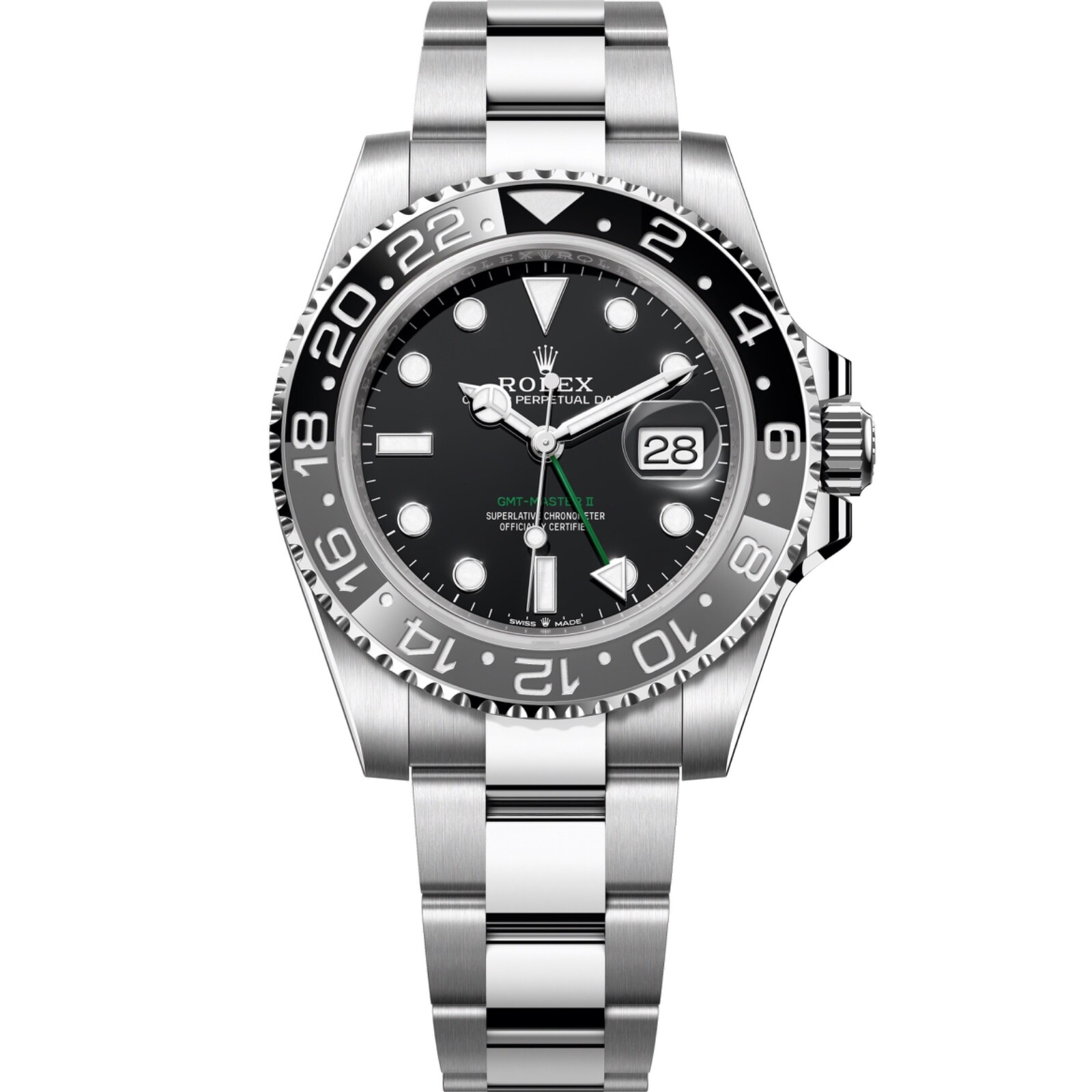 Pre-owned Rolex Gmt-master Ii 126710grnr Unworn 2024 Bruce Wayne Oyster 40 Mm