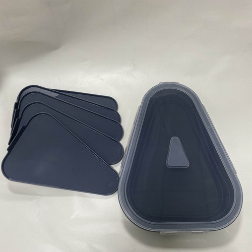 Pizza Storage Container, Reusable Pizza Container Saves Space,Dishwasher/Micro