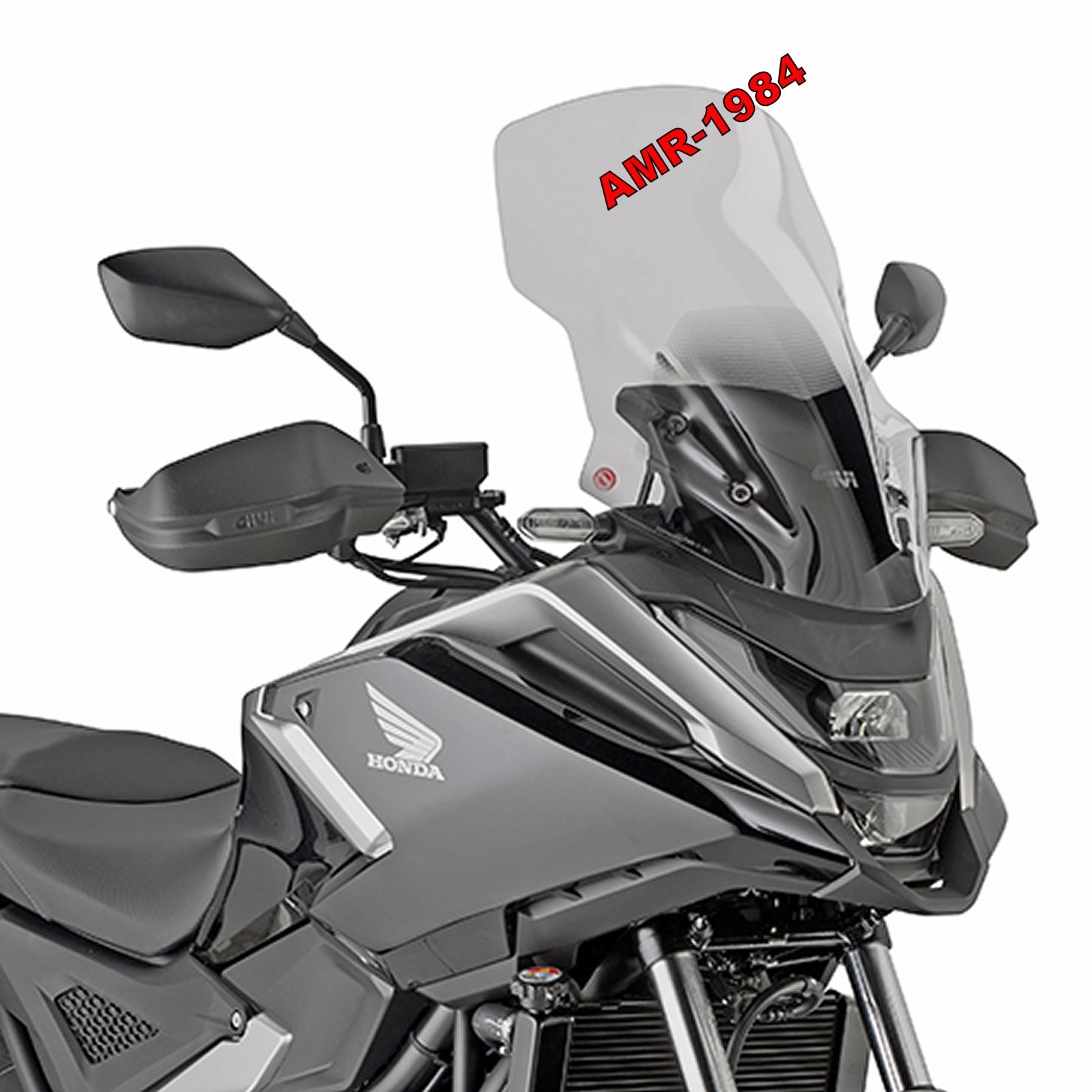 SPOILER CUPOLINO HONDA NC750X DAL 2025 GIVI D1217ST TRASPARENTE 52.5 X 37