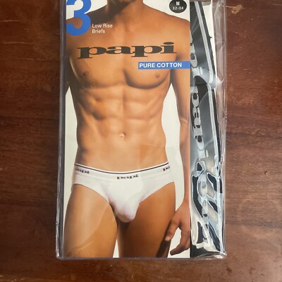 Papi Men's 3-Pack Cotton Stretch Brief - 980403