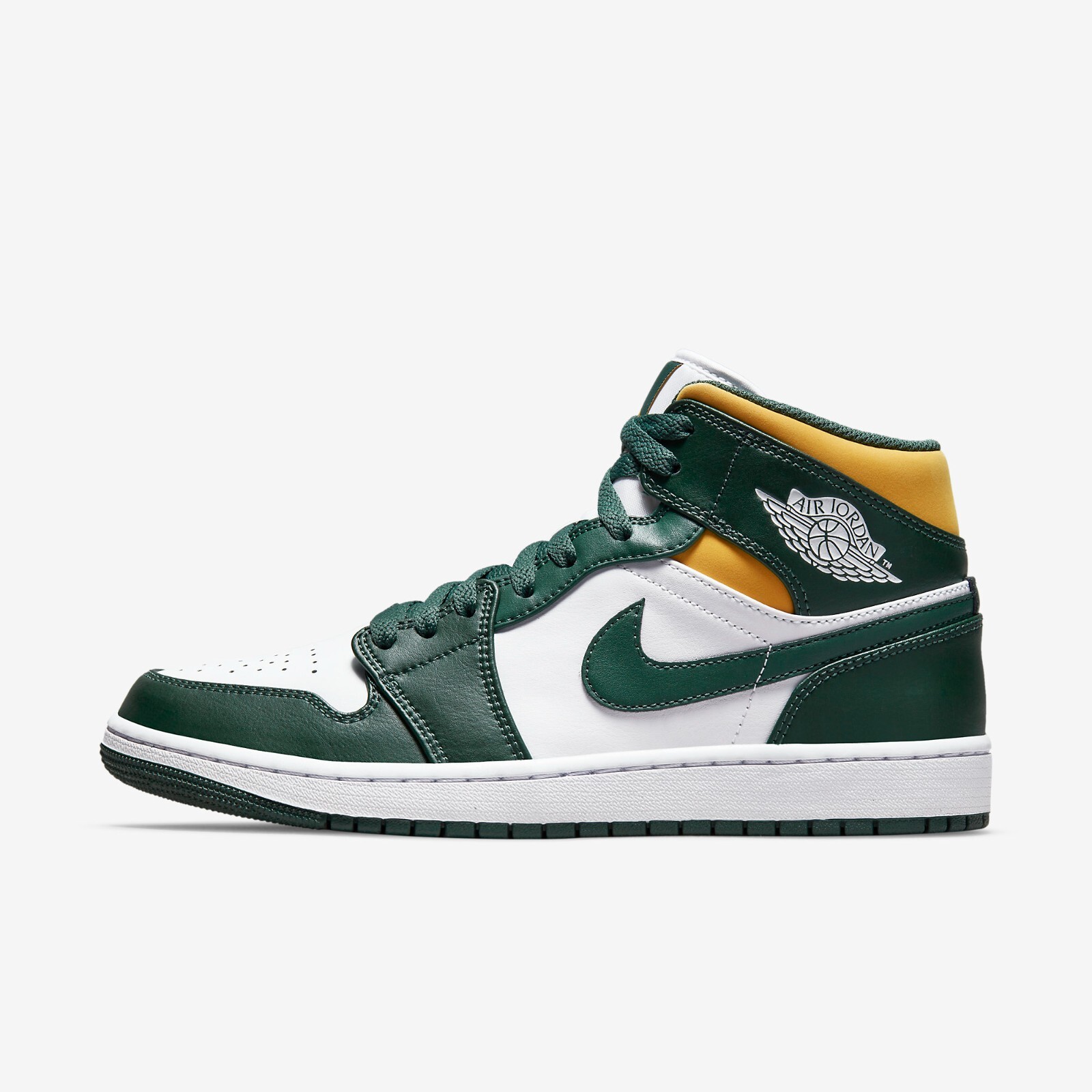 Кроссовки Nike Air Jordan 1 Mid Sonics 554724-371