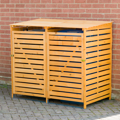Bin outlet cupboard storage