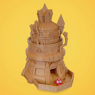 Artificer Dice Tower - DnD Dice Tower - TableTop Gaming