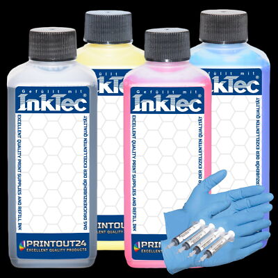 4x100ml InkTec® Tinte refill ink für HP 932XL 933XL Druckerpatrone cartridge