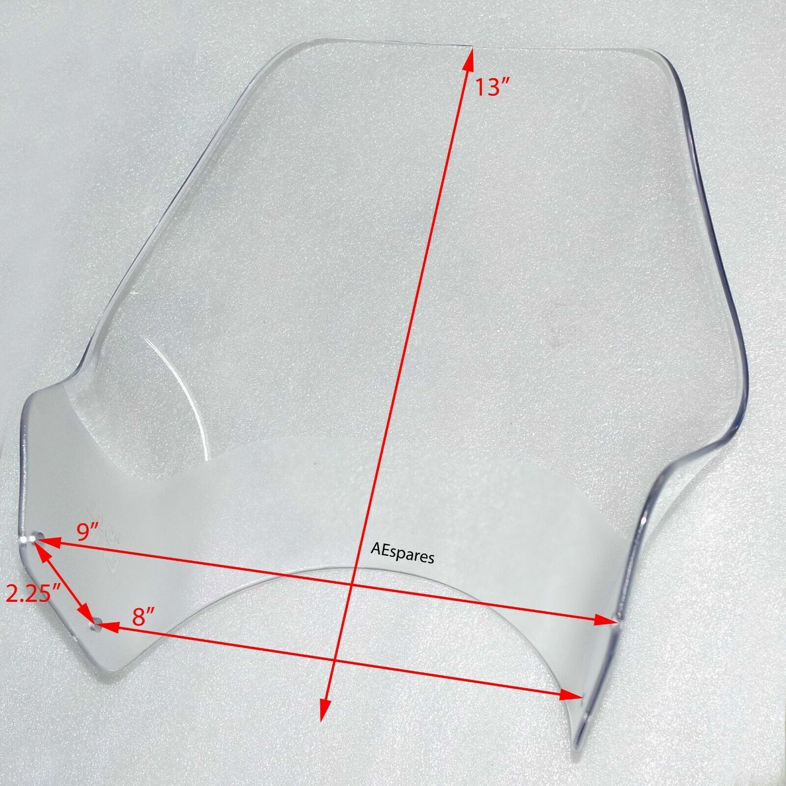 New Clear Wind Shield For Royal Enfield Himalayan Motorcycle 