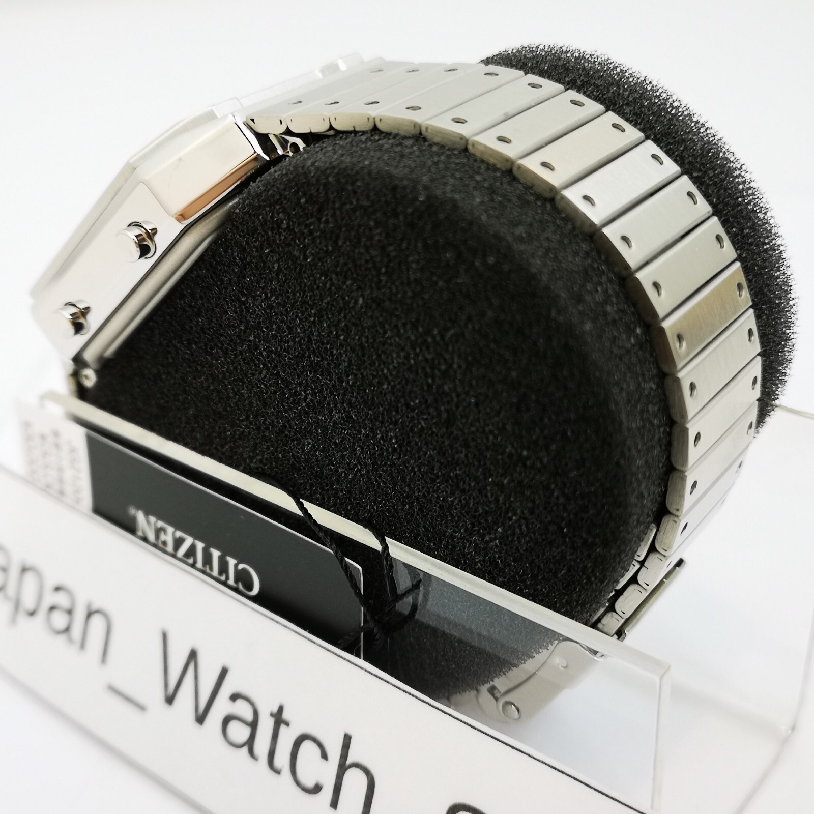 Pre-owned Citizen Collection Record Label Thermo Sensor Jg2120-65a Unisex Watch In Box