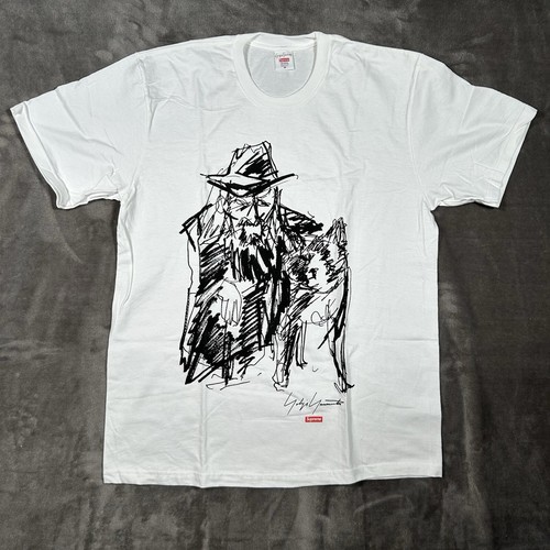 話題コラボSupreme Yohji Yamamoto Scribble Portrait Tee Black $_12.JPG?set_id=880000500F
