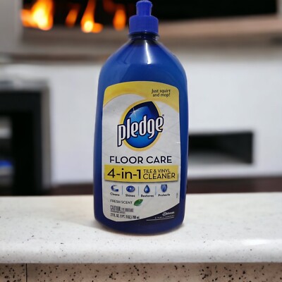Sc Johnson PLEDGE Floor Care 4 In 1 Tile & Vinyl Cleaner 27 Fl Oz