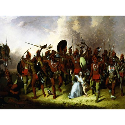 Stanley Osage Scalp Dance Native American Painting Extra Large Art Poster