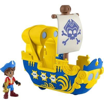 Fisher-Price Nickelodeon Santiago of the Seas Santiago & El Bravo Pirate Ship