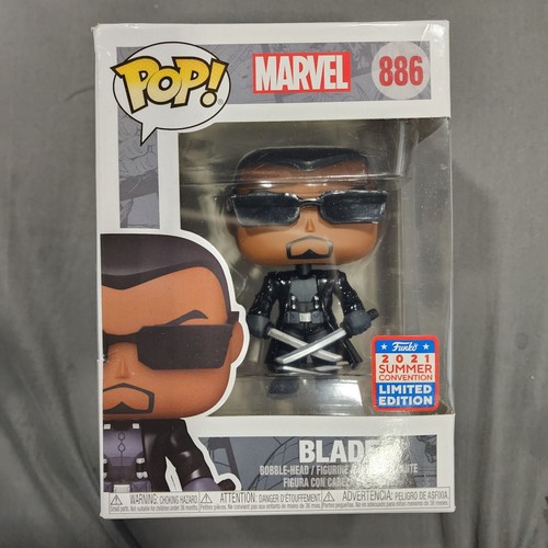 Marvel BLADE ファンコ886 2021年夏コンベンション 限定版 Amazon.com: POP! Marvel: Blade Vinyl Figure - 2021 Summer
