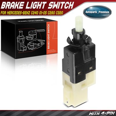 Brake Light Switch Pedal Position Sensor for Mercedes-Benz C240 01-05 C280 C320