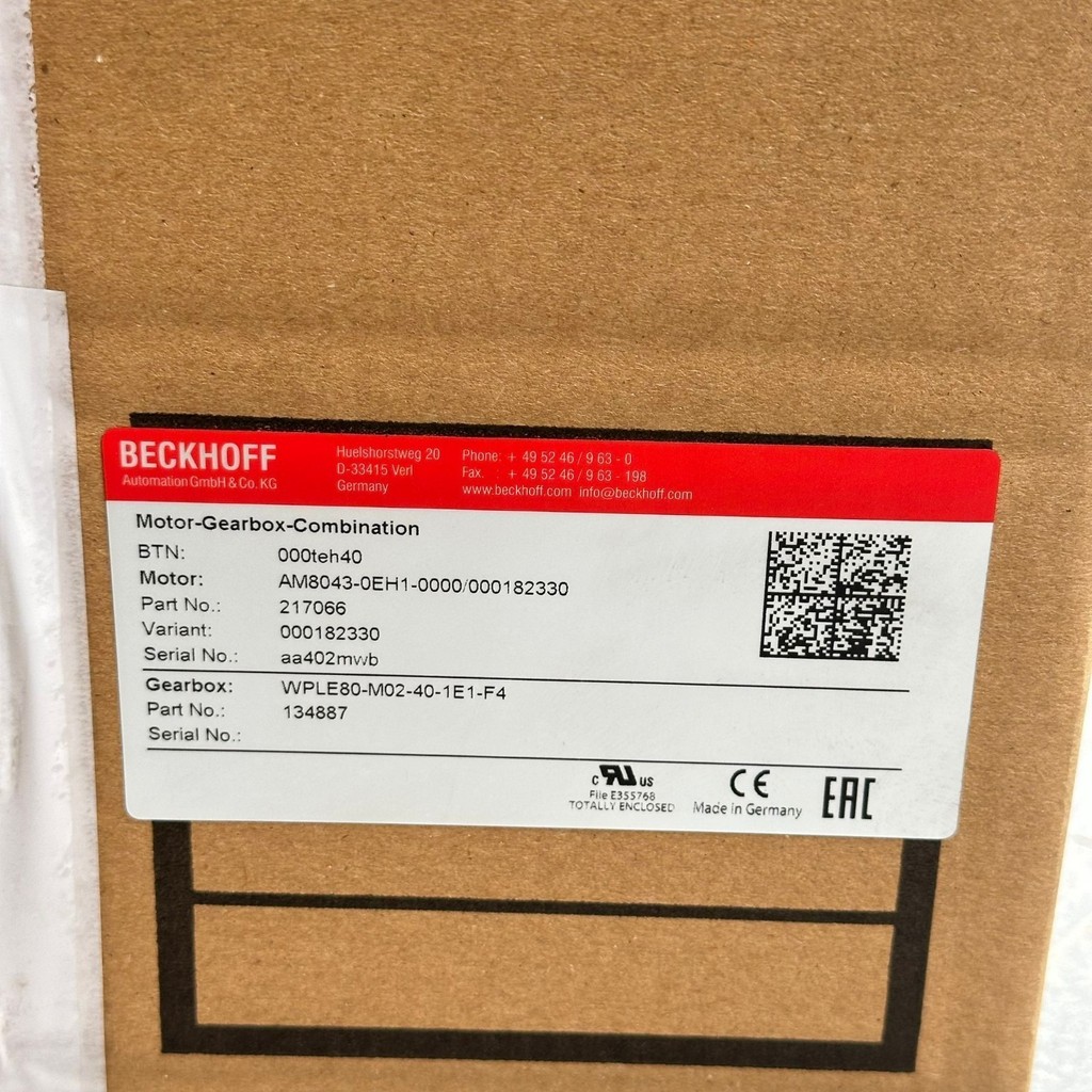 BECKHOFF AM8043-0EH1-0000 WPLE80-M02-40-1E1-F4 Servo Motor  — 3