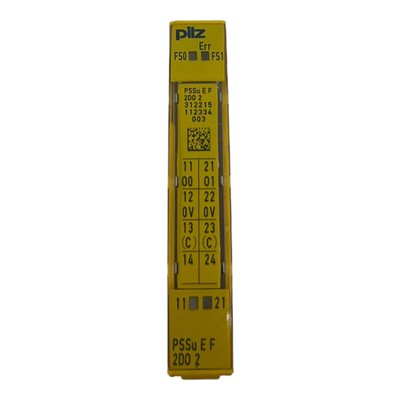 Pilz Module Pssu E F 2DO2 312215 UPS Shippin