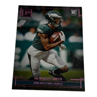 2021 Panini Chronicles DeVonta Smith Pink Canvas Rookie Card PA-25 Eagles NFL