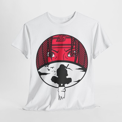 Itachi Uchiha T-Shirt Naruto Madara Sasuke Kakashi Anime Unisex Tee Shirt Manga