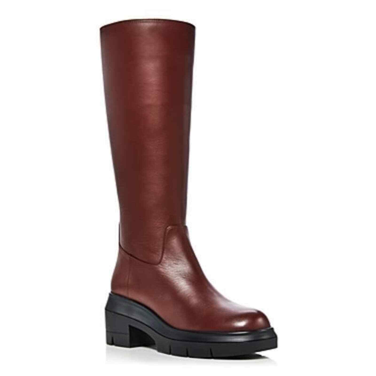 

Женские ботинки Stuart Weitzman Nora на блочном каблуке EU 38,5 US 8, Коричневый