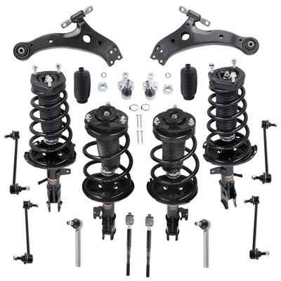 2/4/14/16/18x Front Rear Struts Control Arms Kit For Toyota Highlander 2004-2007
