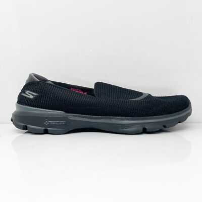

Skechers Womens Go Walk 3 13980 Черная повседневная обувь Кроссовки Размер 11, Черный, Go Walk 3
