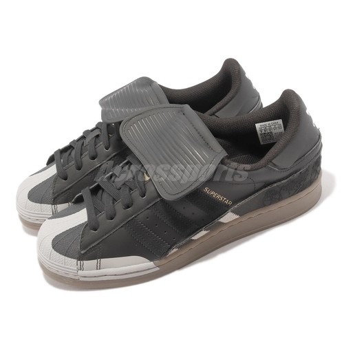 adidas Originals Superstar x Samba Core Black Grey Men Casual Lifestyle HP6178