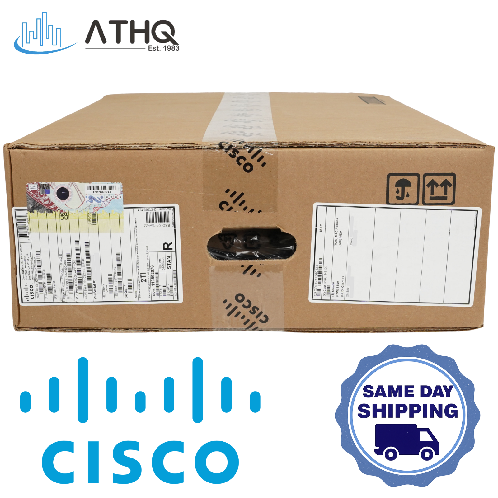 Cisco C9200L-48P-4G-E Catalyst C9200L 48-Port PoE+ Gigabit Network