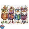 Colorful Chicken Puzzles for Adults 1000 Pieces, Funny Pretty Bird Jigsaw Puzzles, Cute Animal Art Puzzles