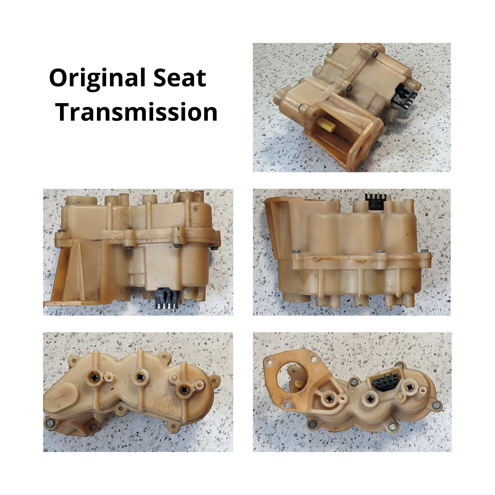 81-88 GM 6-WAY SEAT TRANSMISSION 20225150 w/COUPLING  $125RefundCore in shipping