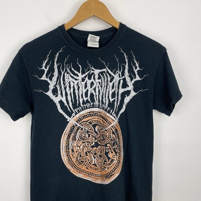 Winterfylleth Band T-Shirt Adult Small 2012 Black Metal Short Sleeve Music Tee