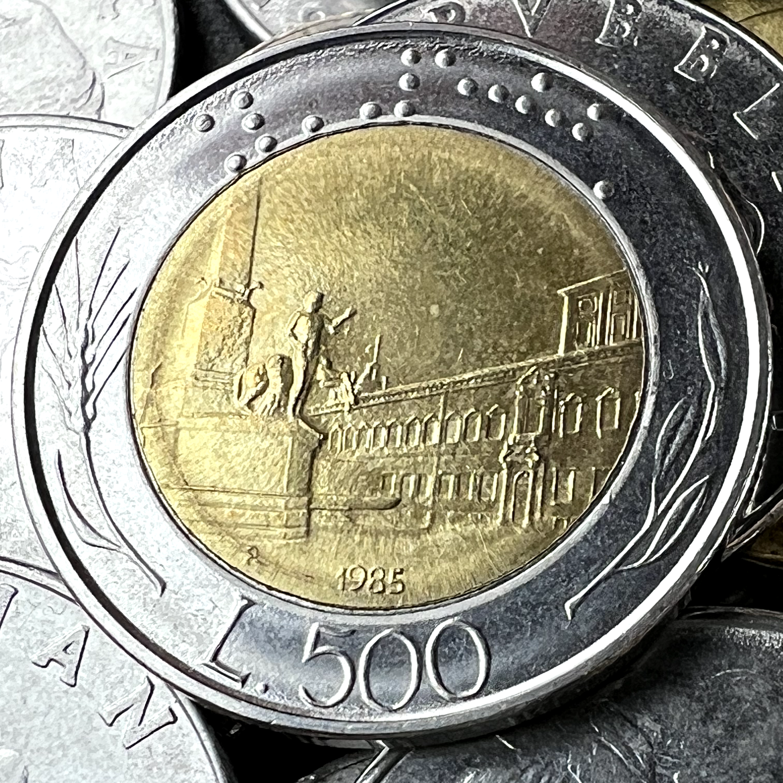 Italy Coin | 1 Random Collectible Old Italian Coin for Coin Collecting