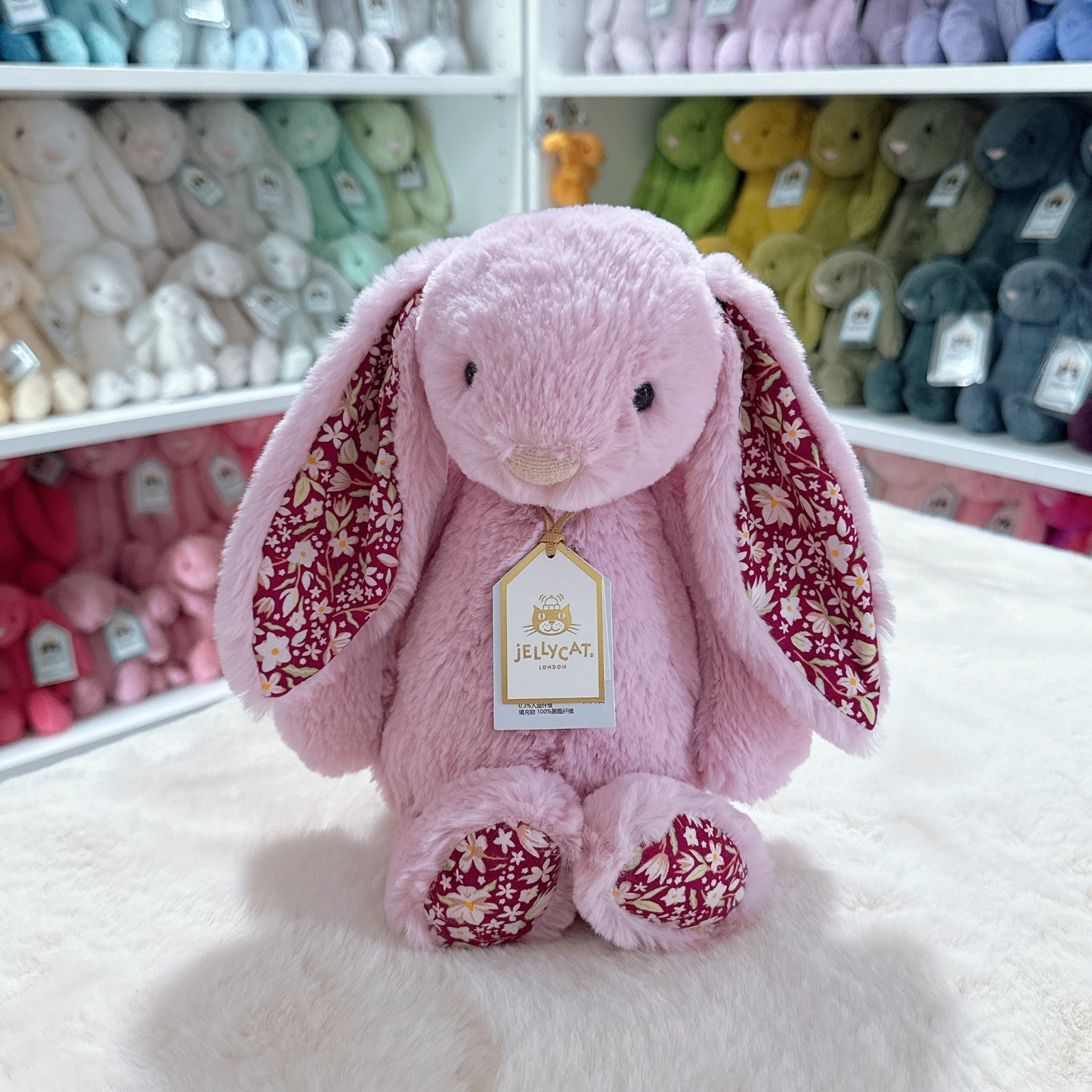 みい Thistlepop Blossom Luxe Bunny Jellycat Shanghai 2025 THISTLEPOP Blossom Luxe Bunny MEDIUM