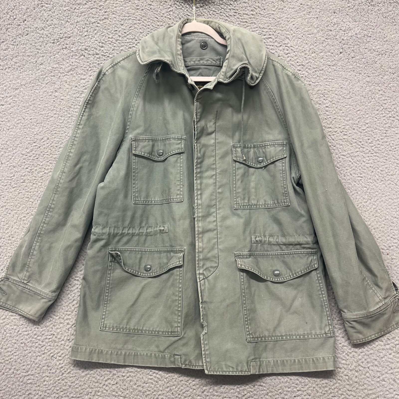 ジャケット・アウター 4way satin military jacket Xysaqa Men's Spring Fall Military Jackets Coat Cotton