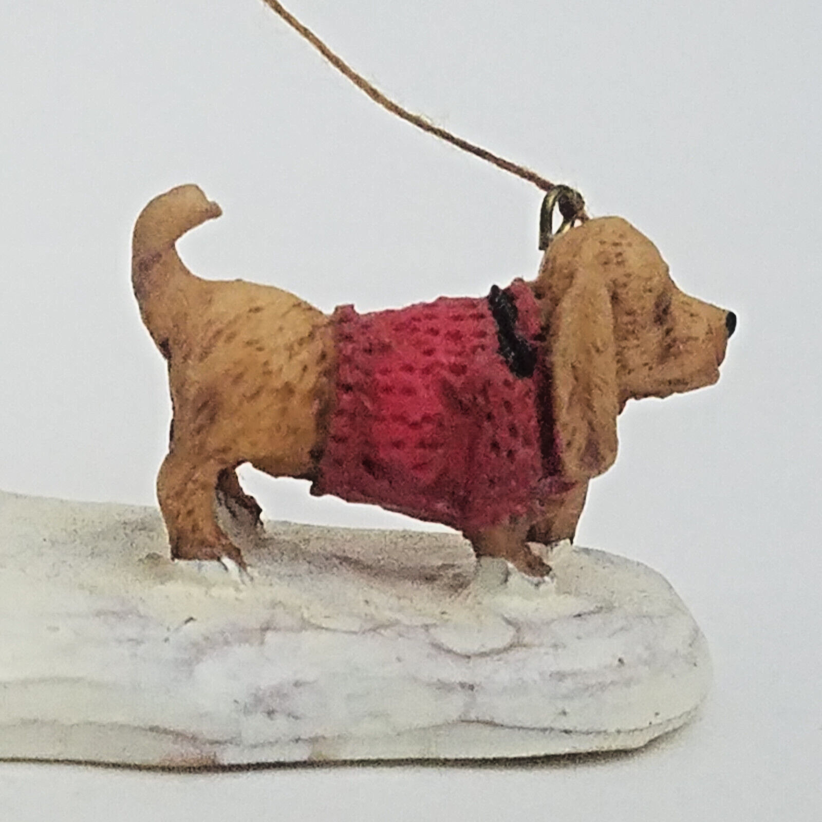 Lemax 2002 Strolling With Pooch General Products #22568 Cute Dog Woman Park Walk